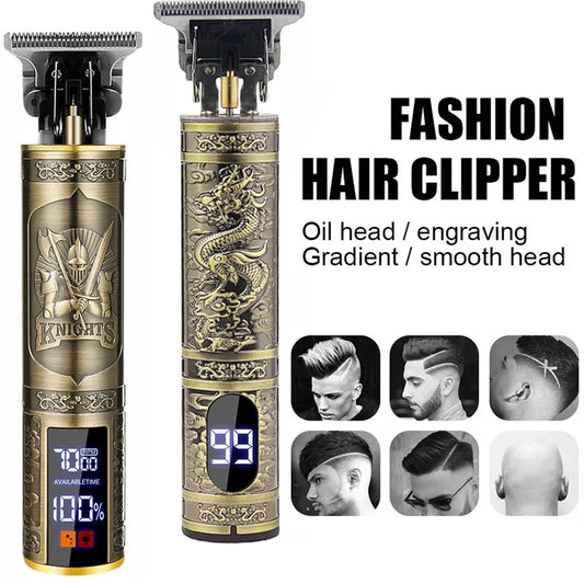 Vintage cordless hair clipper.