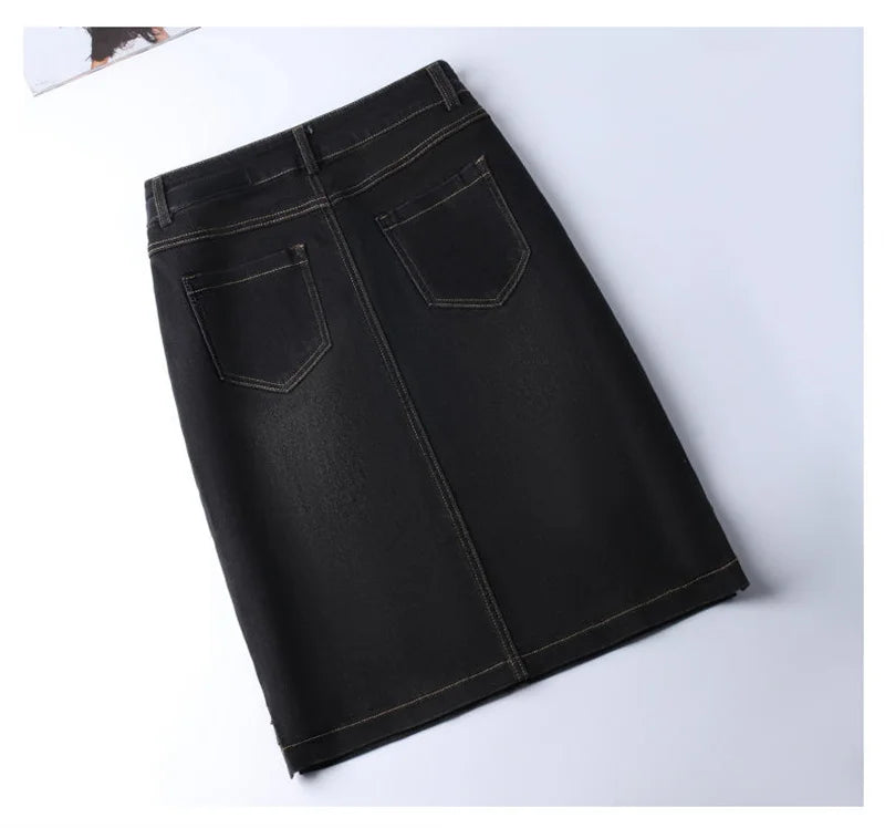 Women's Denim Skirts Spring Summer.