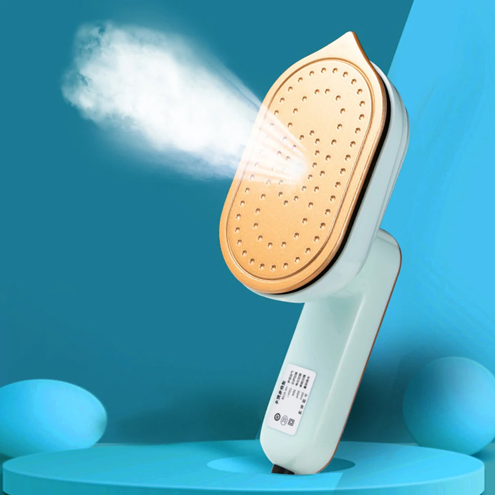 Mini Steamer Wet Dry Use Household Hanging Iron for Trip Business Use.