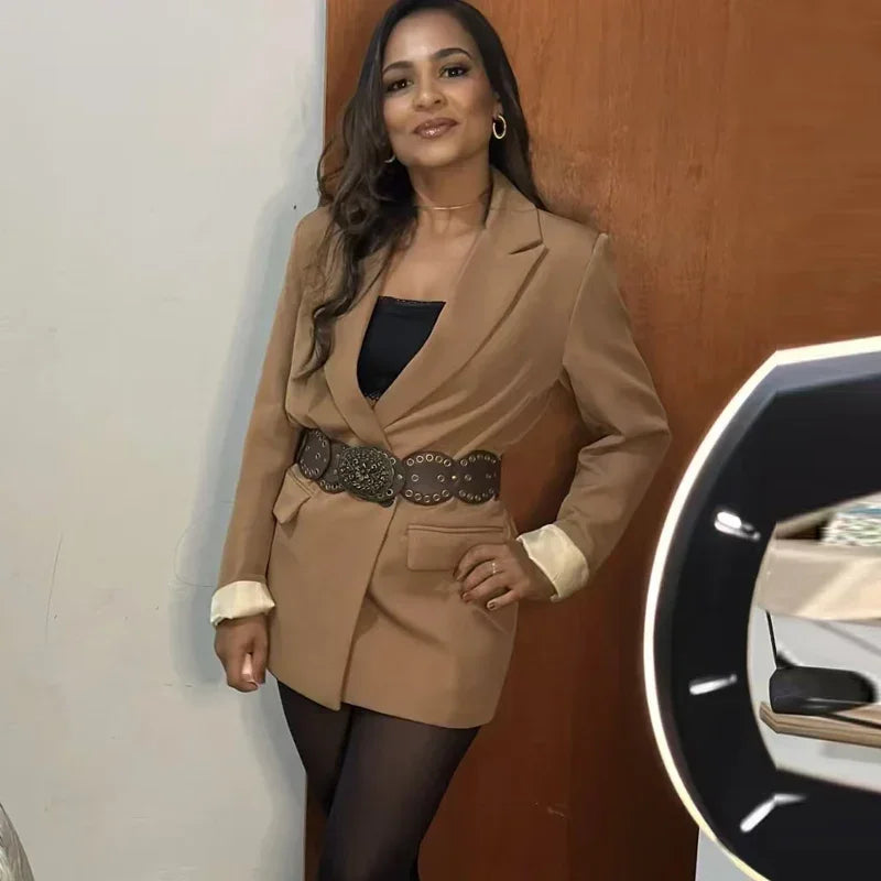 Blazers New Office Casual Blazer Woman.