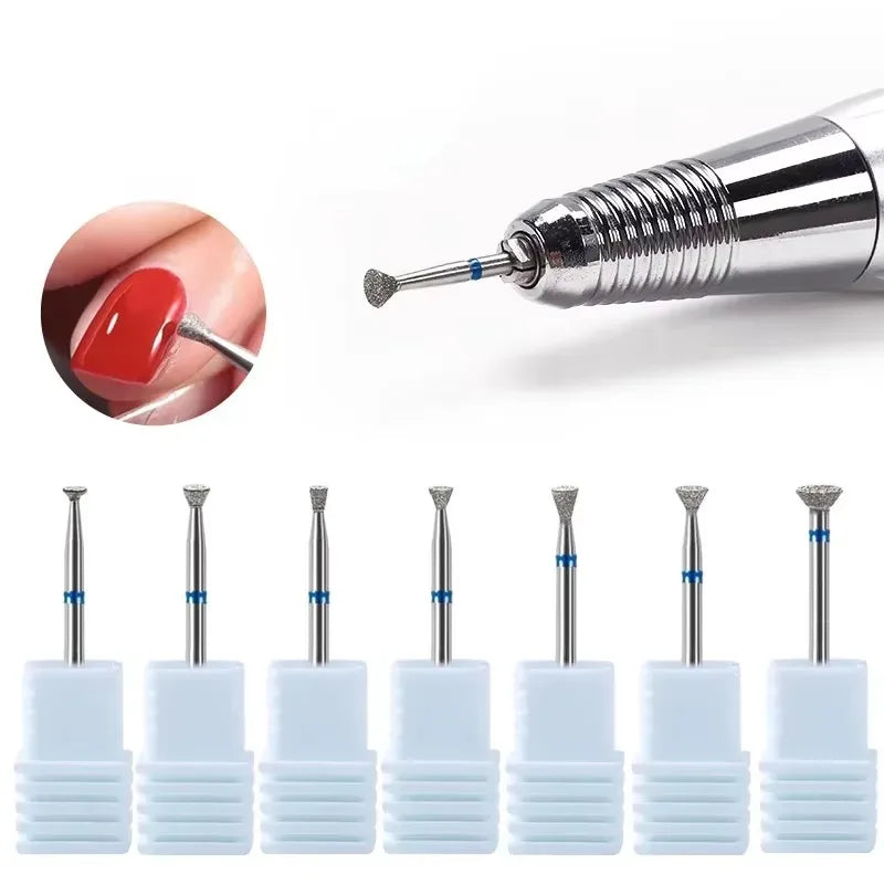 Portable ManicureTool Flying Saucer Disc Grinding Head  Grinder Cuticle Cutter ArtToolsNailPolishing Bits Nail Drill Accessories