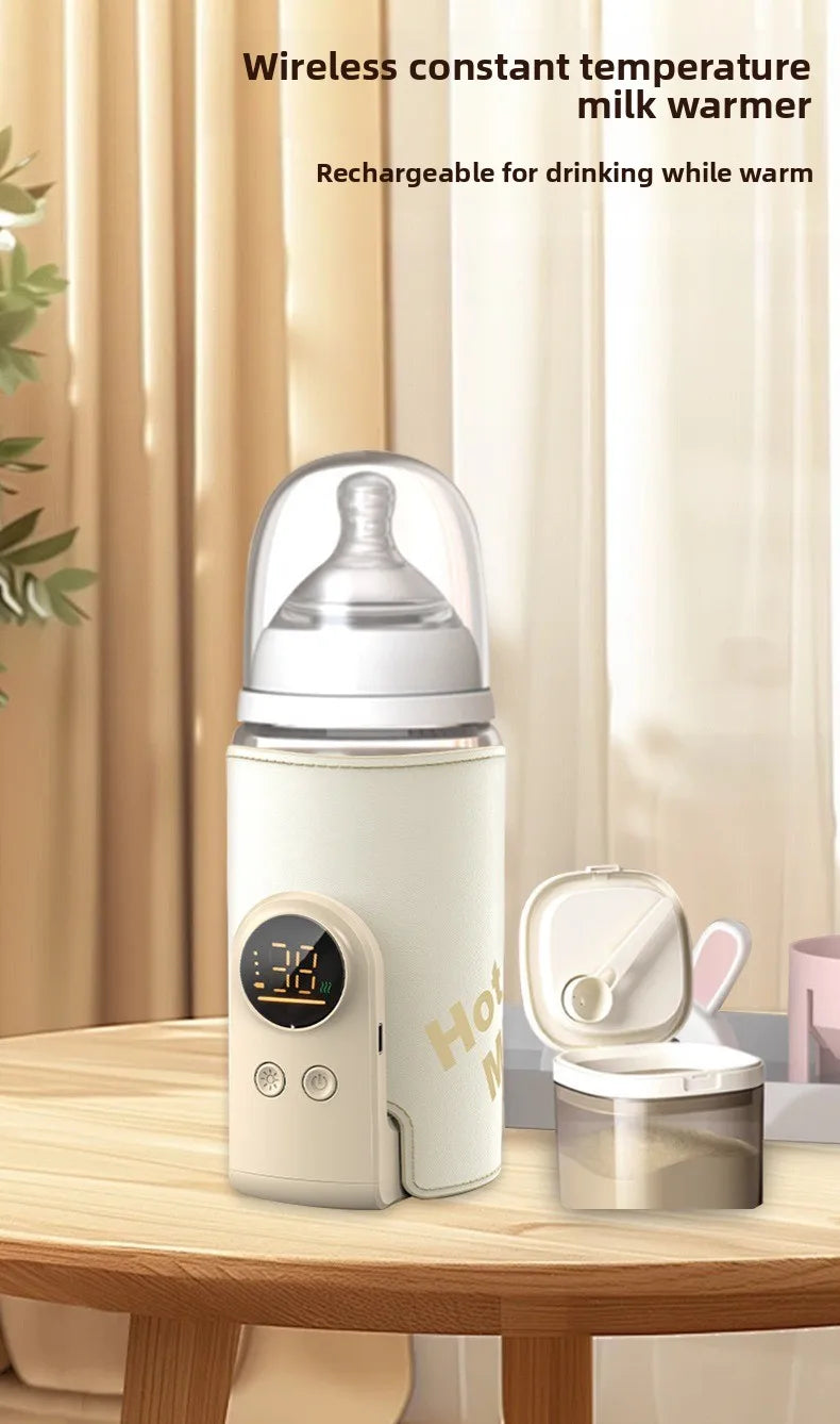 6000mAh Baby Bottle Warmer 6 Heat Level Multifunction Breast Milk.
