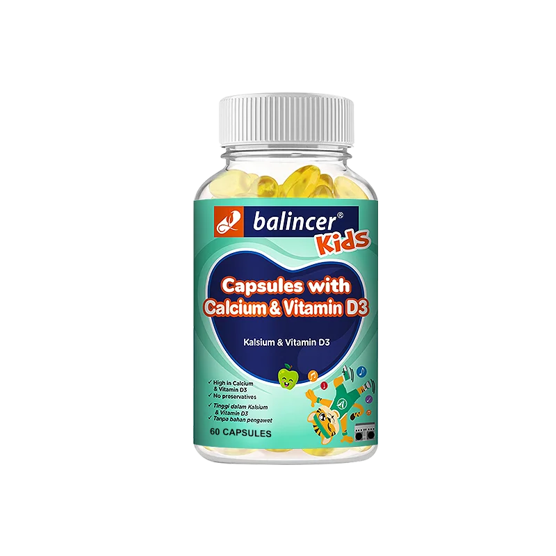 Calcium, Vitamin K, Vitamin D, Magnesium Children's Supplement, provides important nutrients for strong bones and teeth