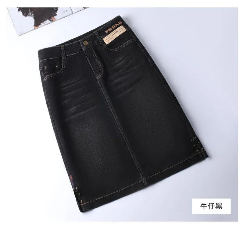 Women's Denim Skirts Spring Summer.