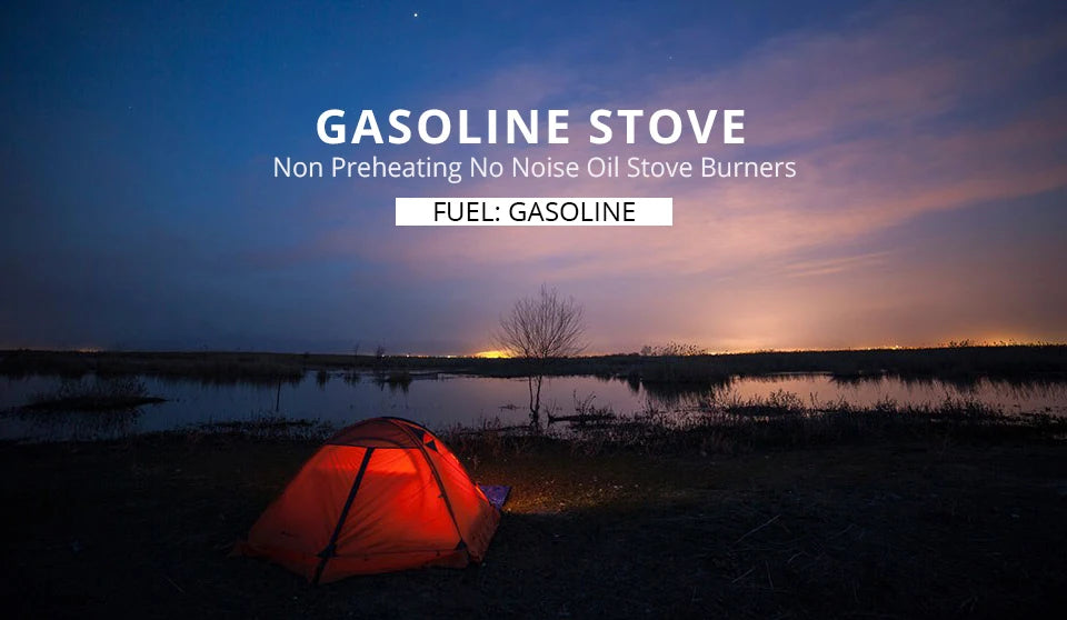 APG Camping Gasoline Stove Oil Stove Burners with Silencer.