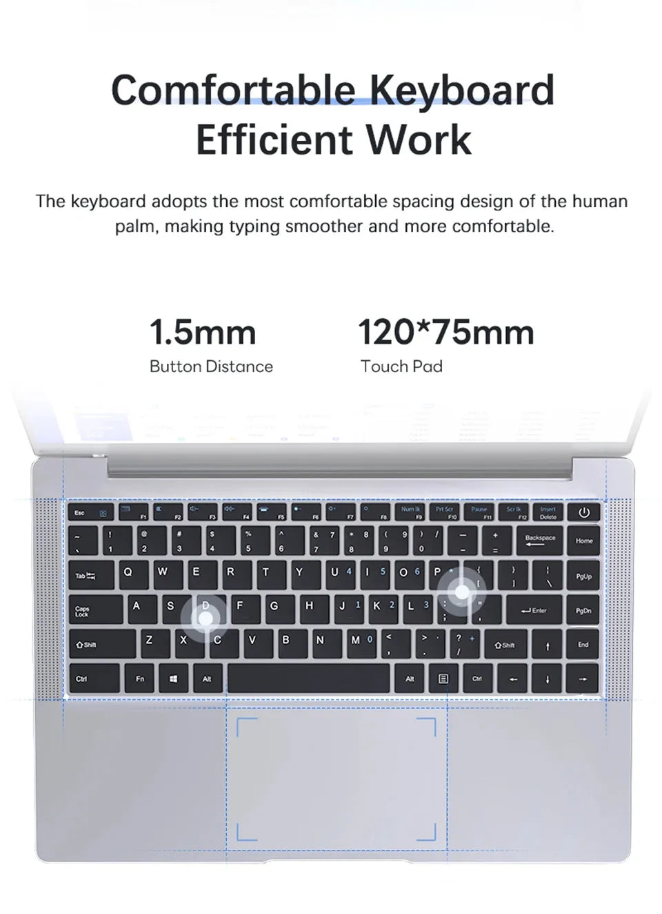 NEW 14.1-inch Portable Laptop 16GB RAM 1TB SSD Intel Celeron N4000 Windows 11