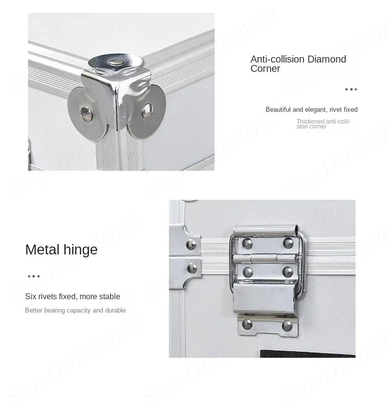 Makeup Bag 3-in-1 Suitcase Professional Manicure.