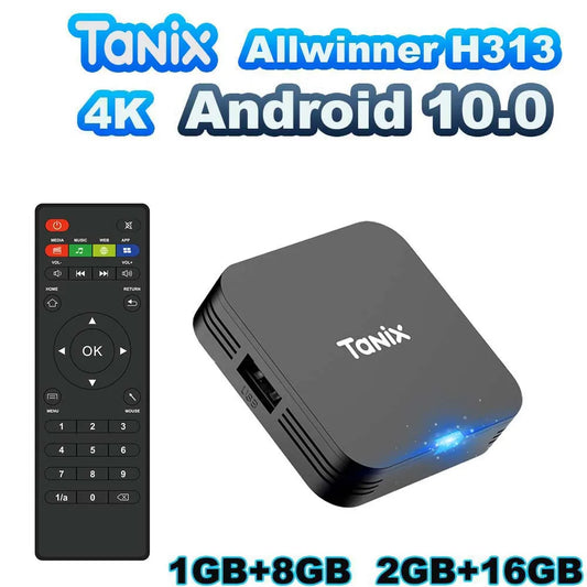 TANIX TX1 Android 10.0 Allwinner H313 Quad Core 4K