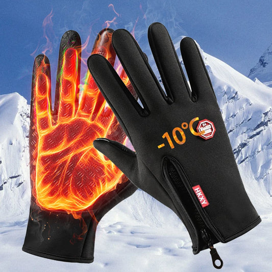 Winter gloves for men and women with touchscreen.