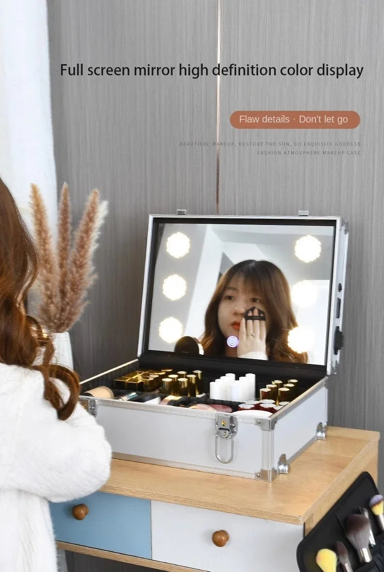 Makeup Bag 3-in-1 Suitcase Professional Manicure.