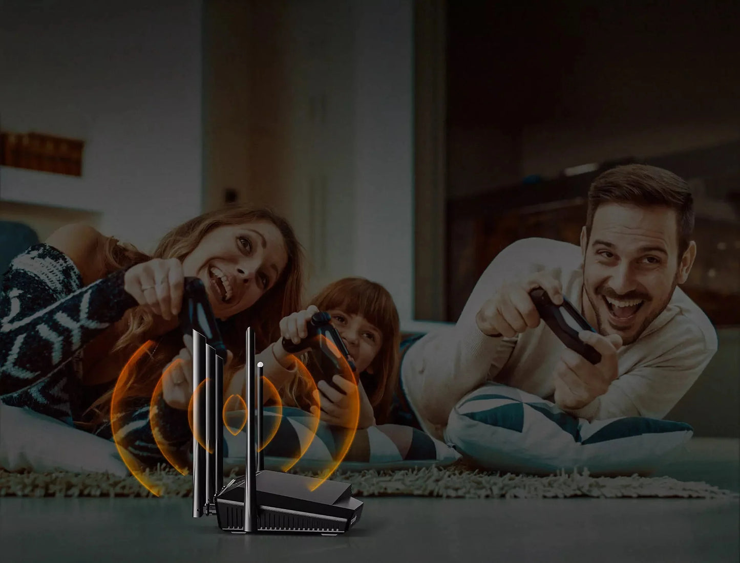 Tenda RX27 Pro AX5700 Tri-Band WiFi 6E Router 5665Mbps 6GHz Gigabit Mesh Router VPN IPTV WPA3 IPv6 OFDMA MU-MIMO 160MHz Broadcom 1.7GHz Quad-Core CPU 5x6dBi High Gain Antennas Beamforming AP Repeater Mode Tenda App
