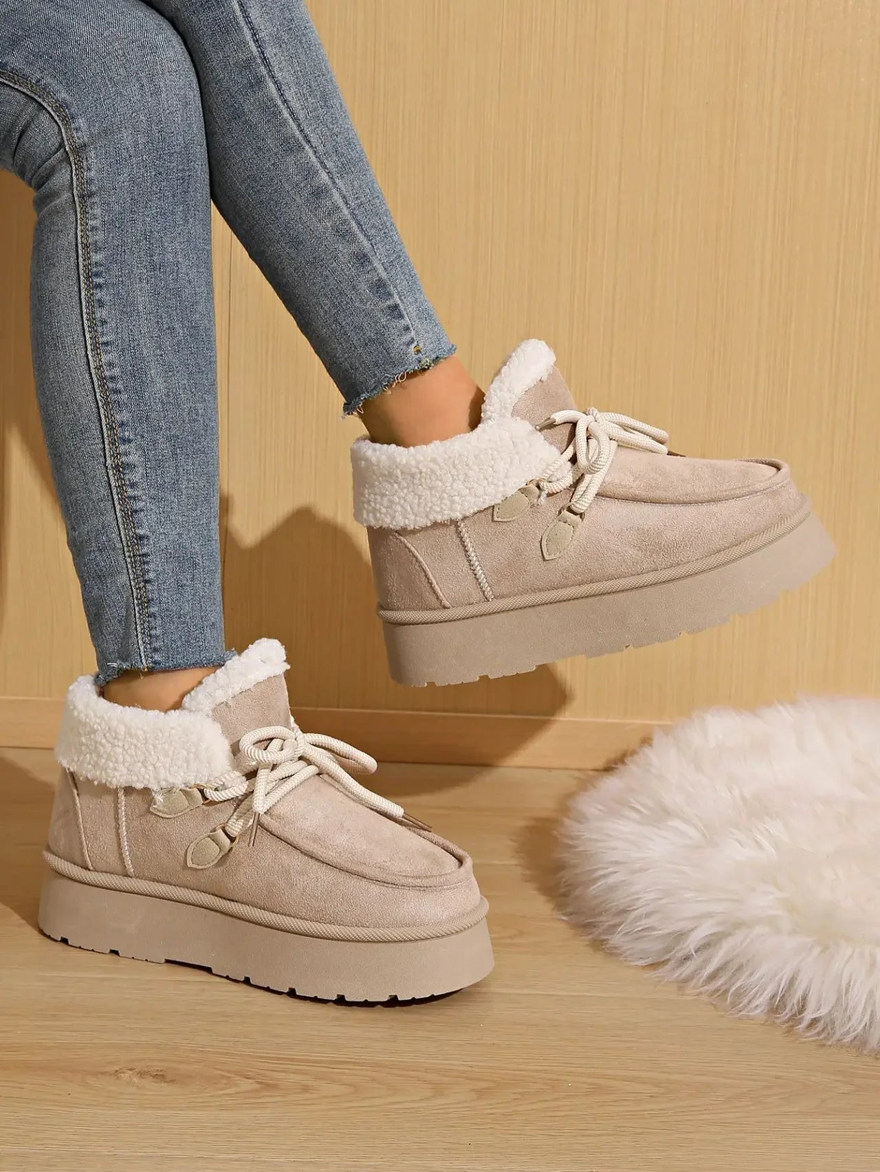 Women's Winter Snow Boots.