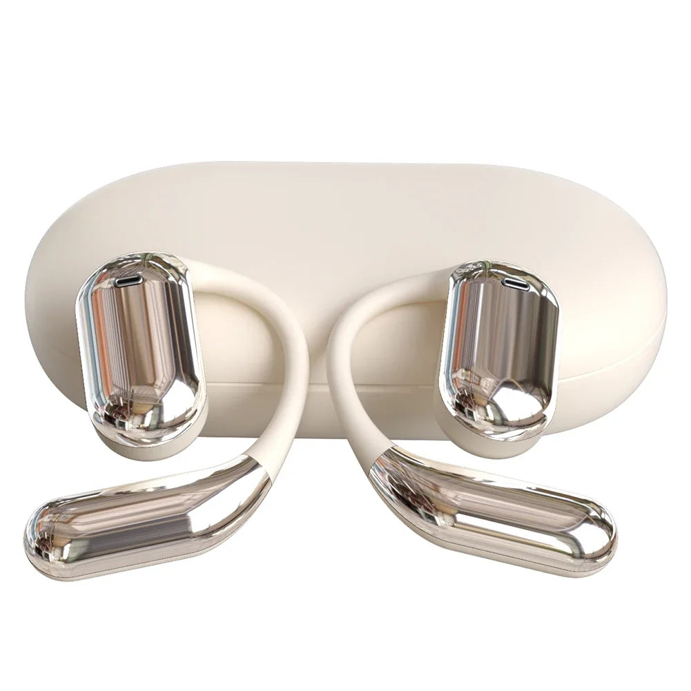 QCY Crossky R70 Open Ear Wireless Headphones Hi-Res with 144 languages