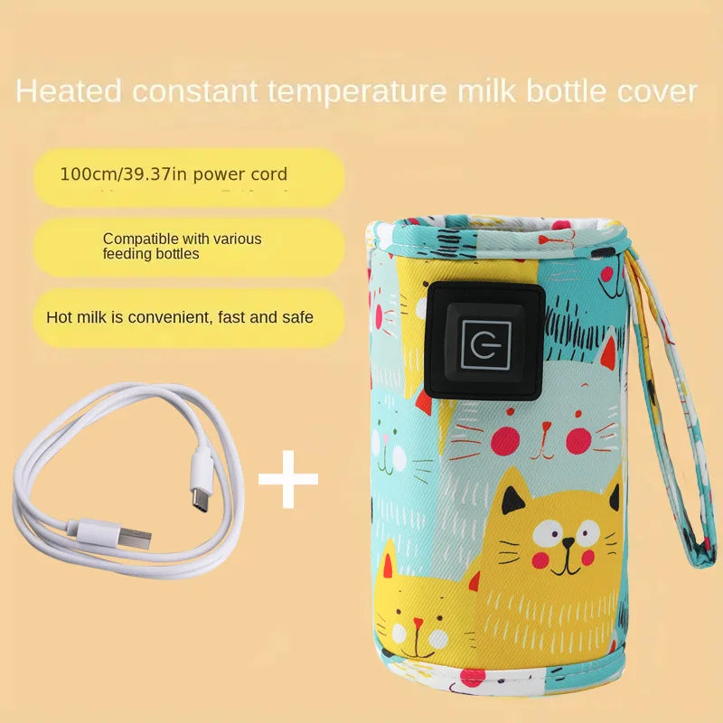 6000mAh Baby Bottle Warmer 6 Heat Level Multifunction Breast Milk.