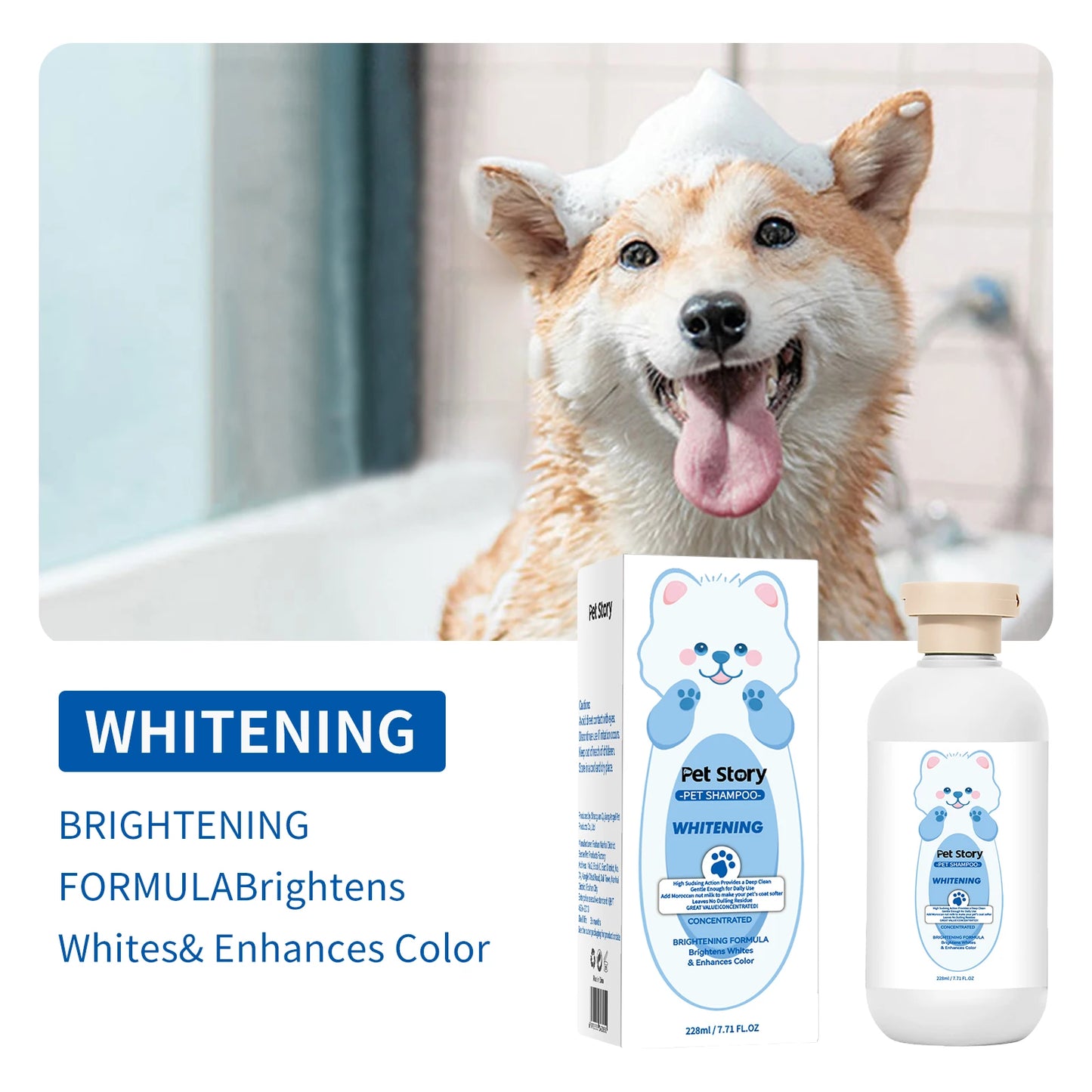 Premium hygiene spray for dogs.