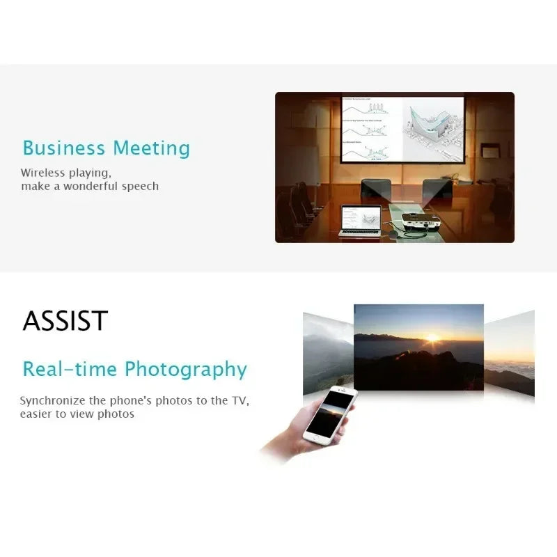 MUZISN 1080P G2 is suitable for MiraScreen monitor Anycast Wifi portable Miracast dongle.