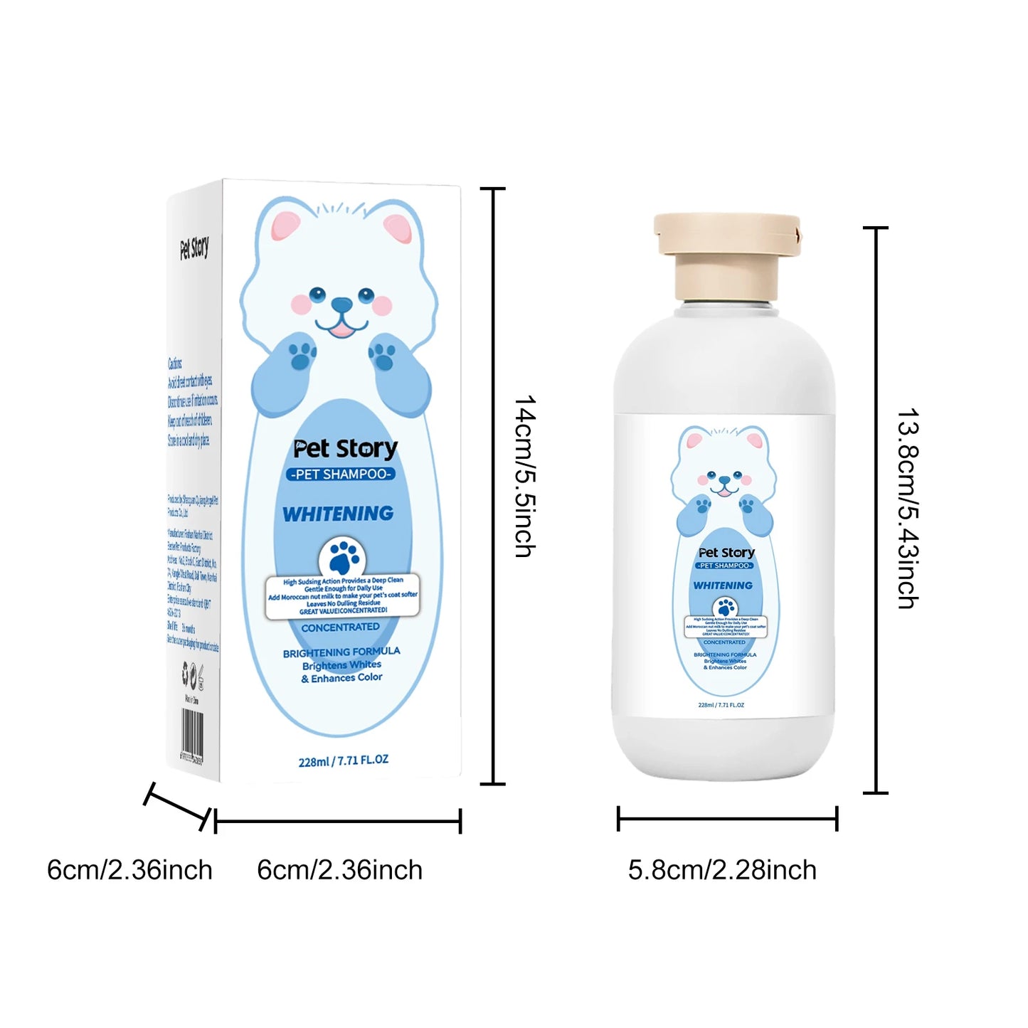 Premium hygiene spray for dogs.