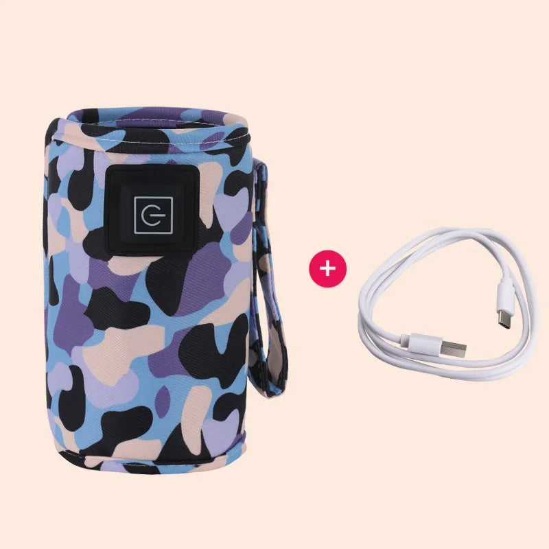 6000mAh Baby Bottle Warmer 6 Heat Level Multifunction Breast Milk.