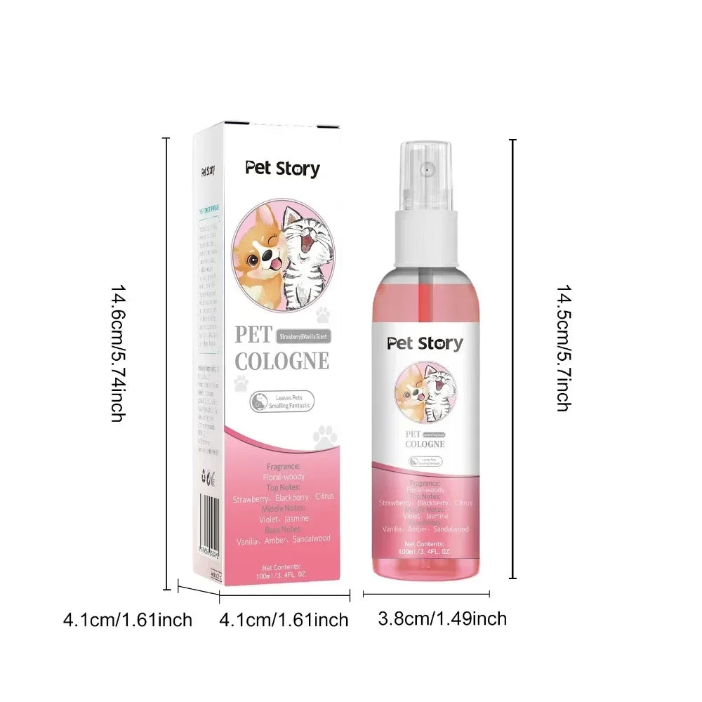 Premium hygiene spray for dogs.