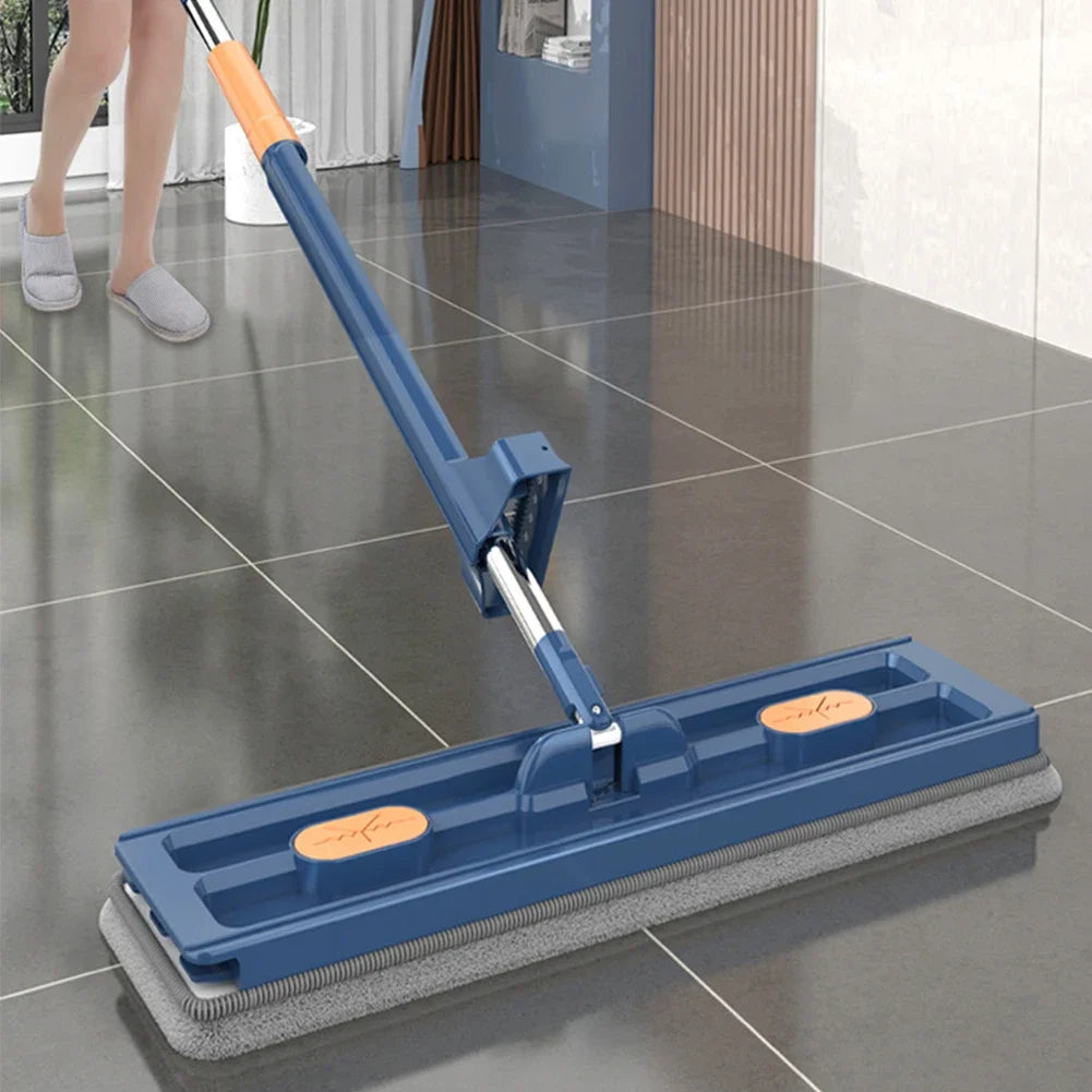 360°Rotating Flat Mop Self-contained Slide Floor.