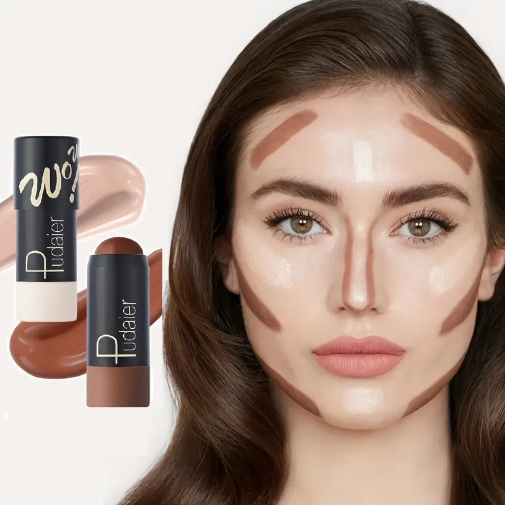 2-in-1 Foundation & Concealer Stick, Waterproof.