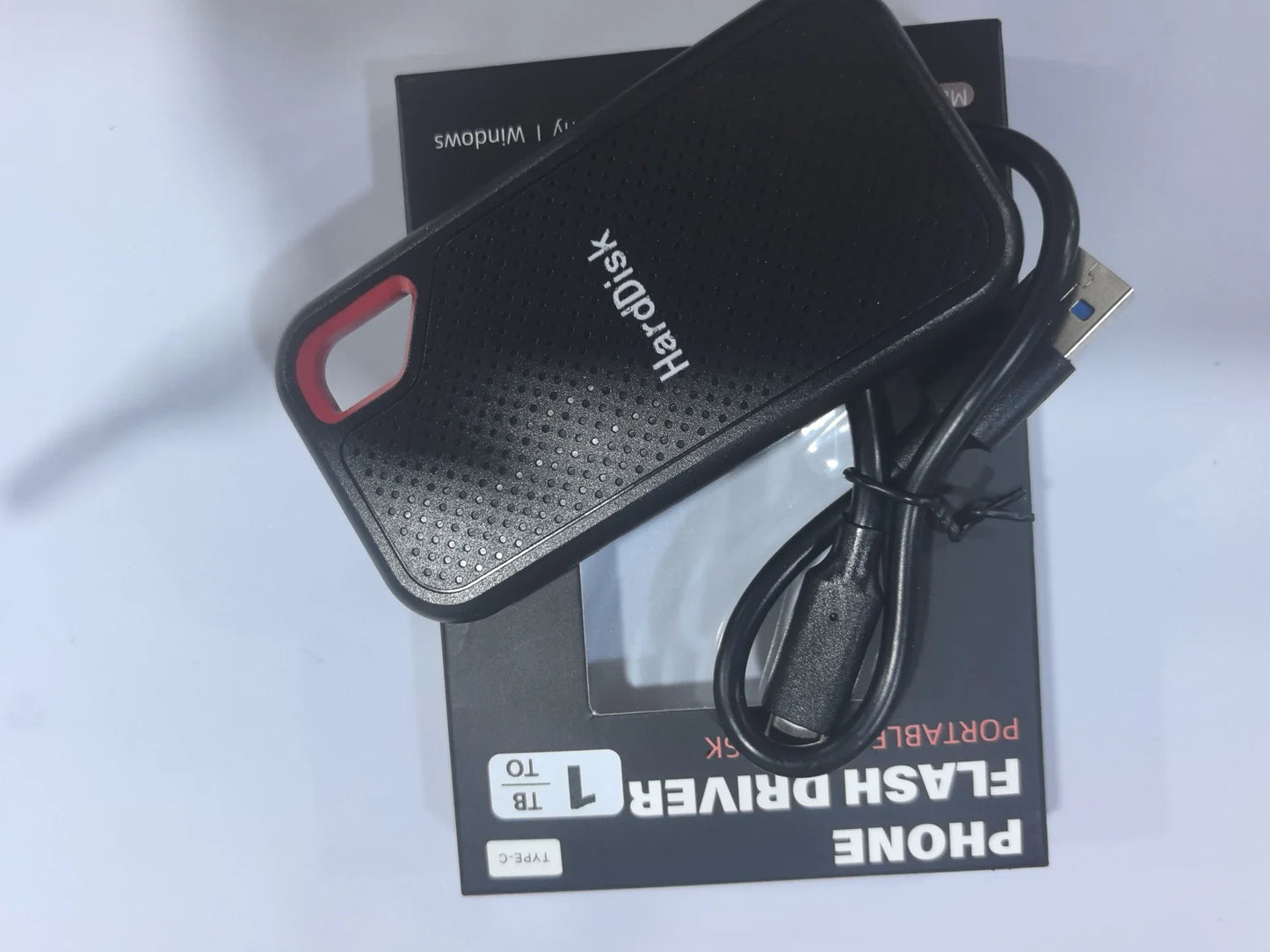 Mini External Hard Drive 2TB 4TB Large Capacity SSD 128TB Hard Drive USB 3.2  For Laptop/MAC/PC