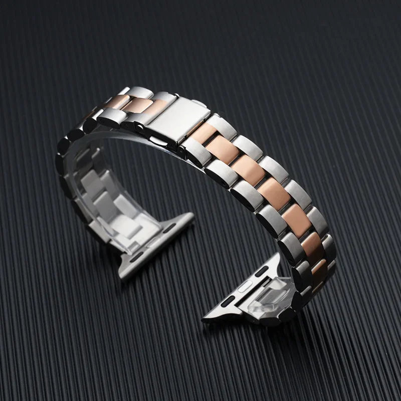 Stainless steel band for apple watch strap 44mm 45mm 40mm 42-38-41mm Slim Metal bracelet ultra 2 49mm iwatch series 8 7 6 SE 5 9
