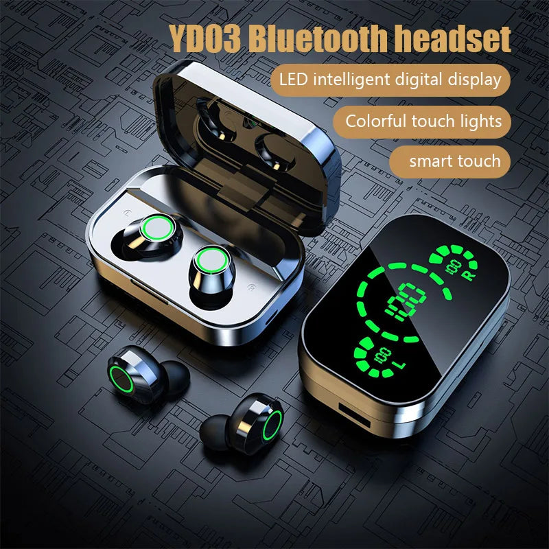 Soleeanre wireless Bluetooth Hi-Fi headphones with hands-free headset function.