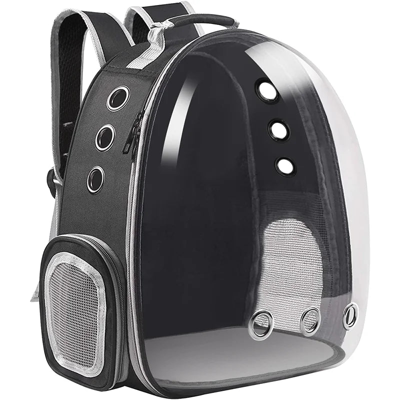 TitleTransparent portable pet backpack.
*


t Backpack