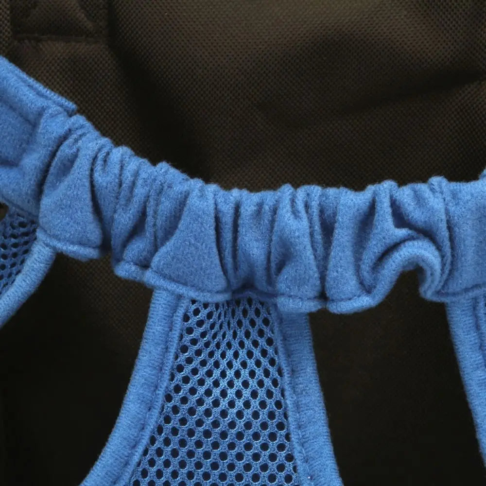 Adjustable dog carrier backpack.