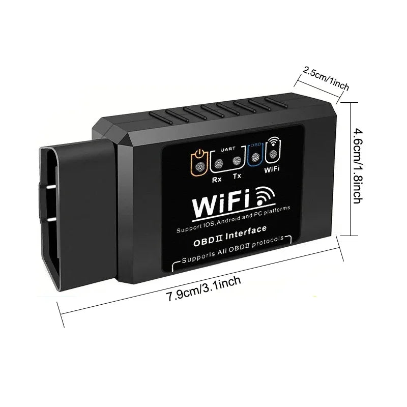OBD2 Code Reader ELM327 WiFi Popular V1.5 - Automotive Diagnostic Tool.