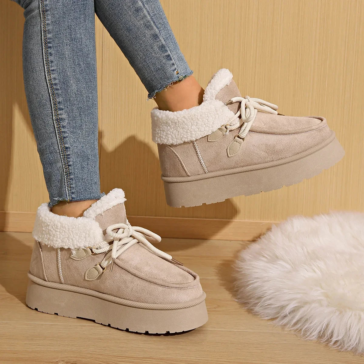 Women's Winter Snow Boots.