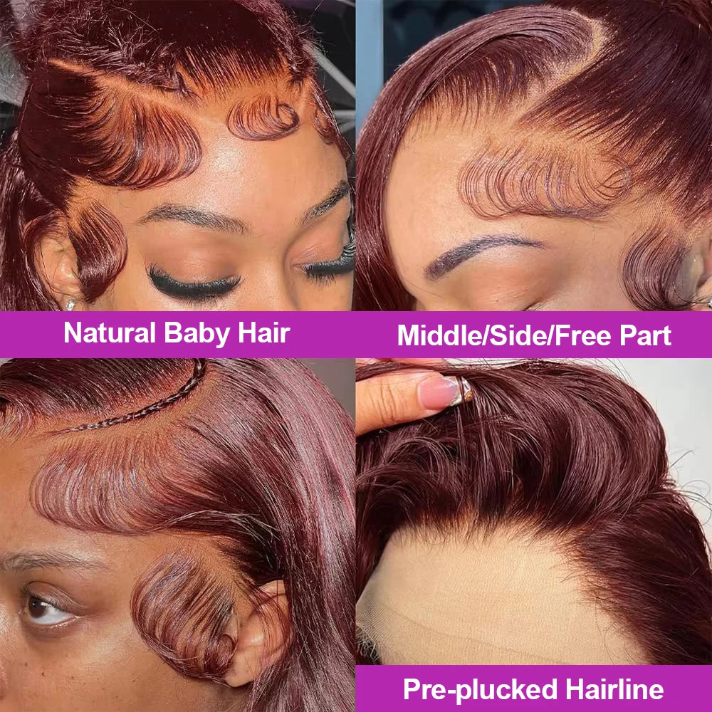 Chocolate Lace Frontal Glueless Human Hair.