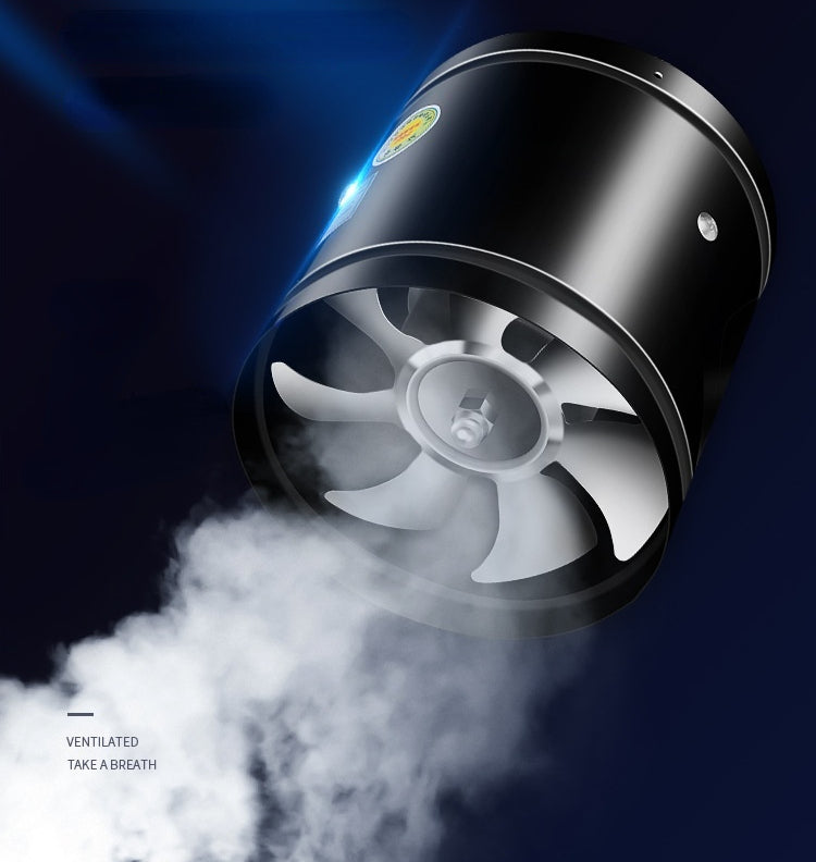 4''6'' 220V Metal Duct Exhaust Fan Air Ventilator Pipe Ventilation.