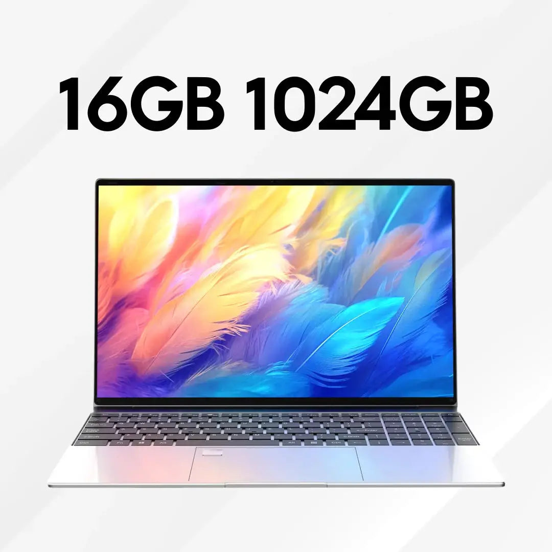 NEW 14.1-inch Portable Laptop 16GB RAM 1TB SSD Intel Celeron N4000 Windows 11