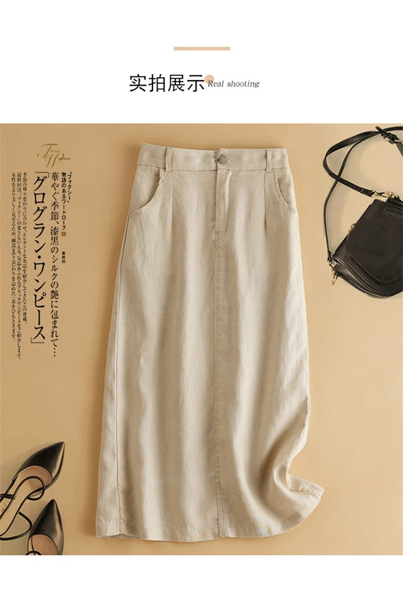 Summer Vintage Cotton Linen.