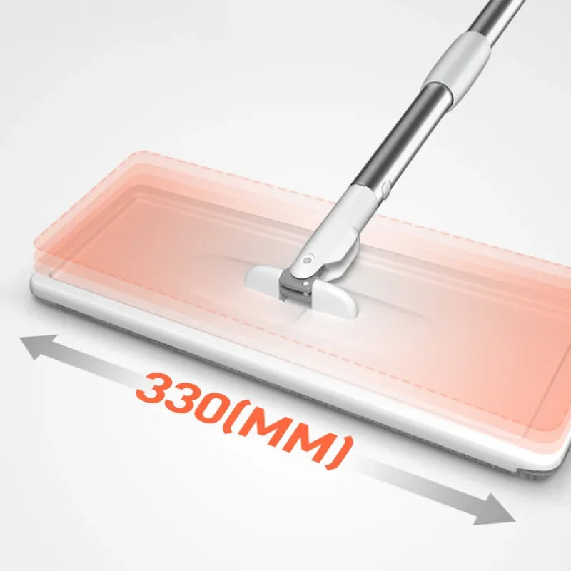 Mop with Bucket Set Wet Dry Magic Cleaning Tool for Home.