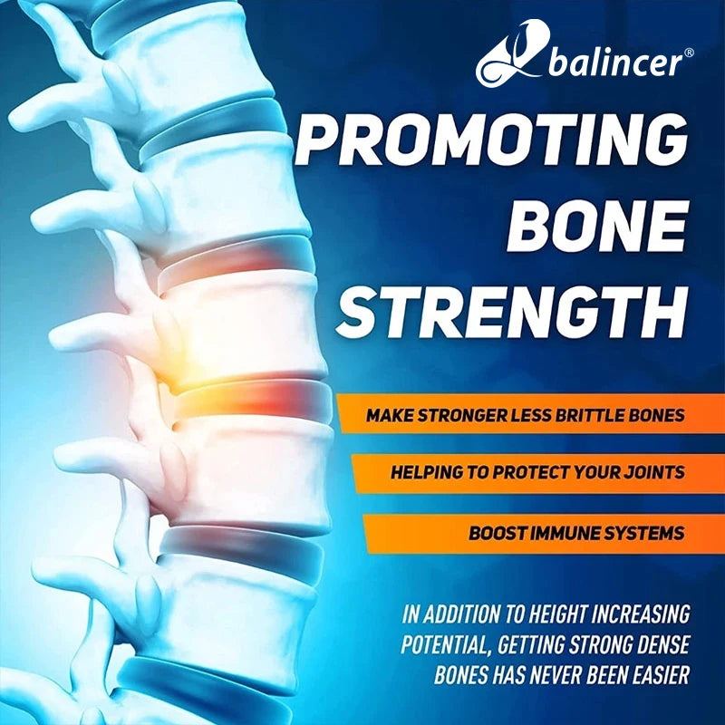 Calcium, Vitamin K, Vitamin D, Magnesium Children's Supplement, provides important nutrients for strong bones and teeth