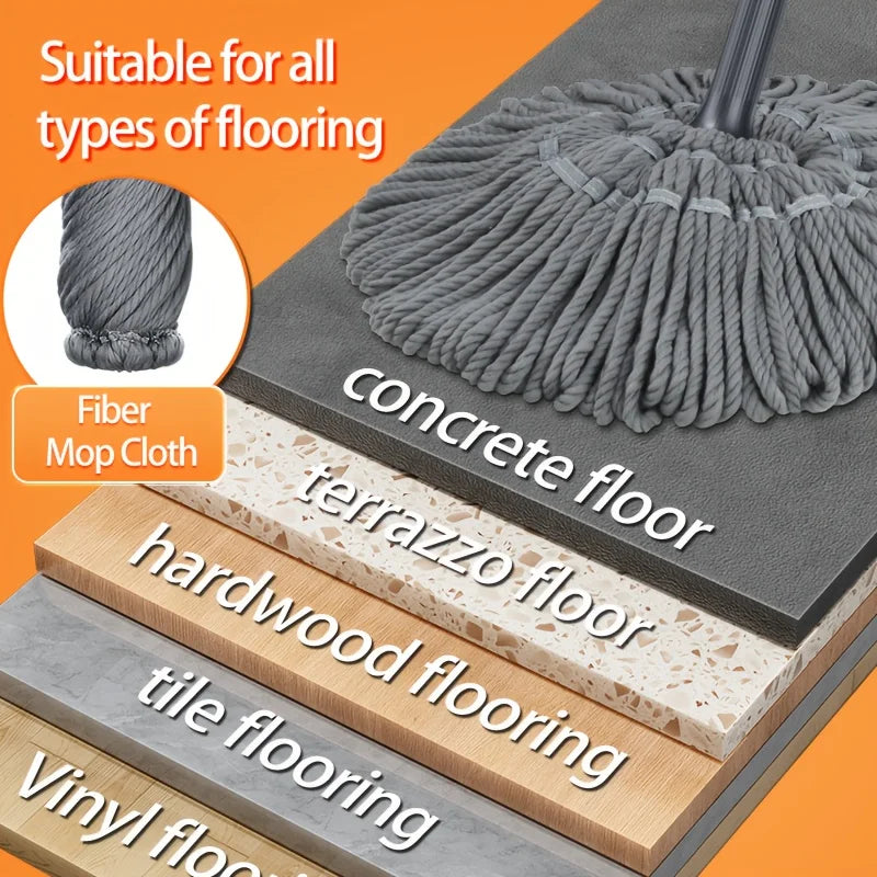 Floor Cleaner Wet Dry Household Microfiber Mops.