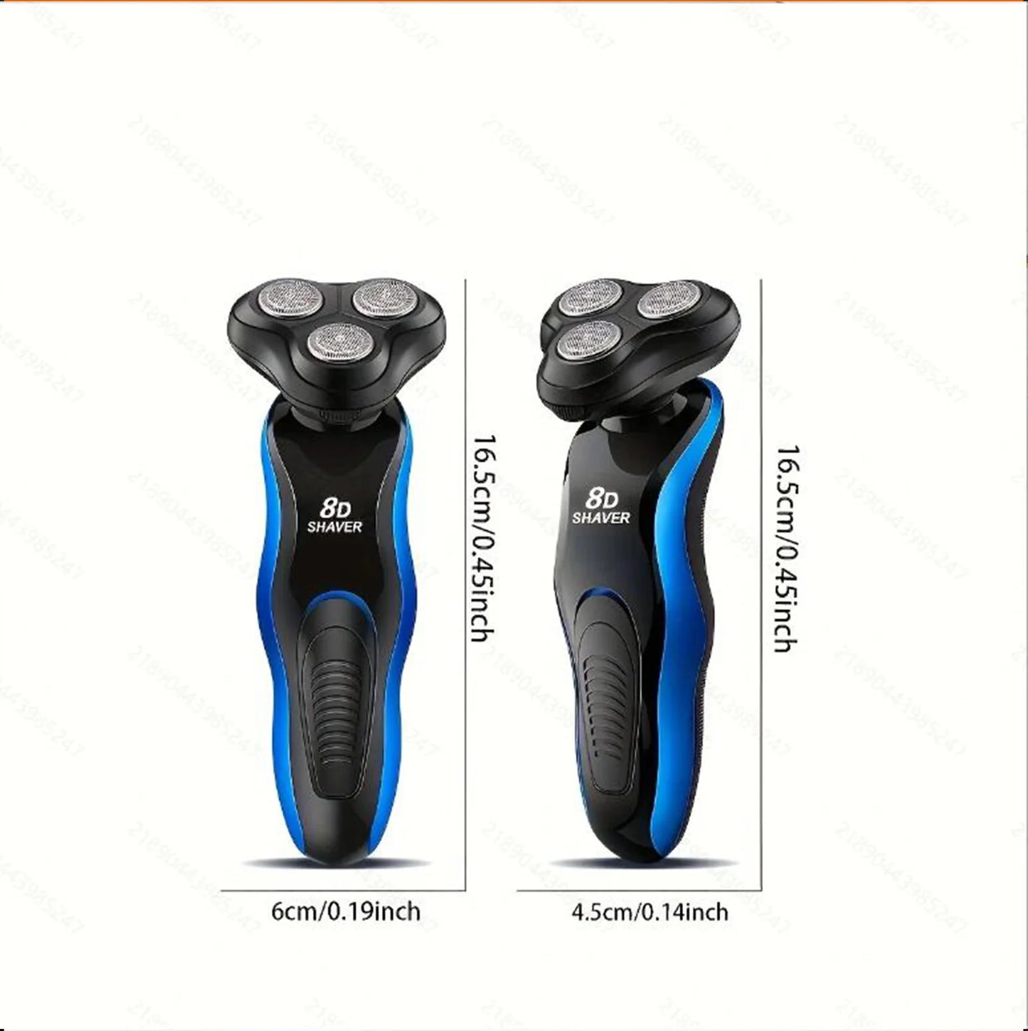 1 multifunctional four-in-one electric shaver, washable.