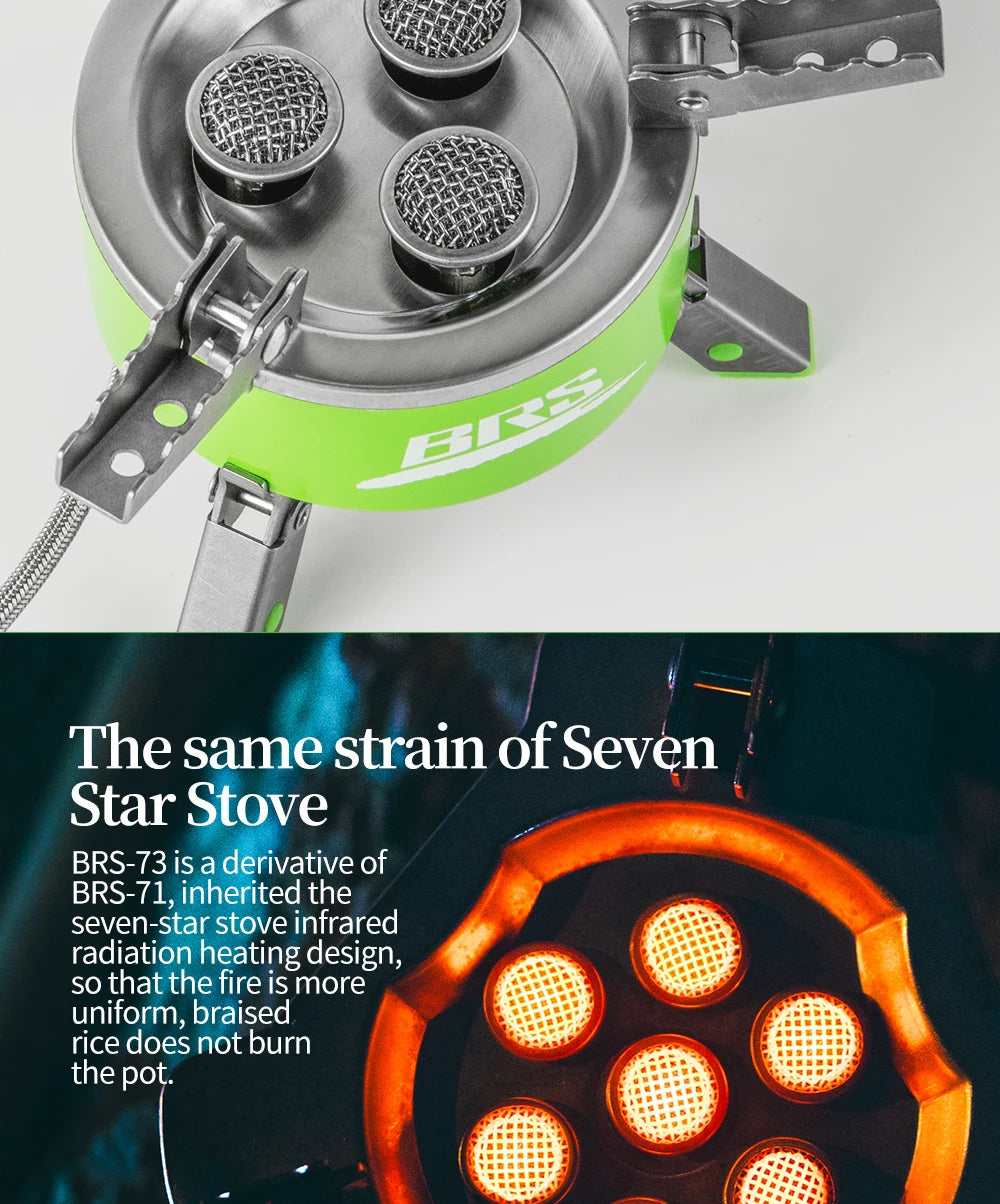 BRS Burner 4200W 7000W Outdoor Camping Gas.
