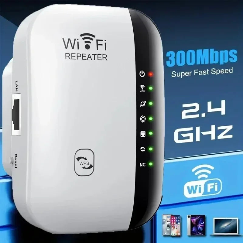 300Mbps WiFi Amplifier Wireless WIFI Repeater Extender 802.11.