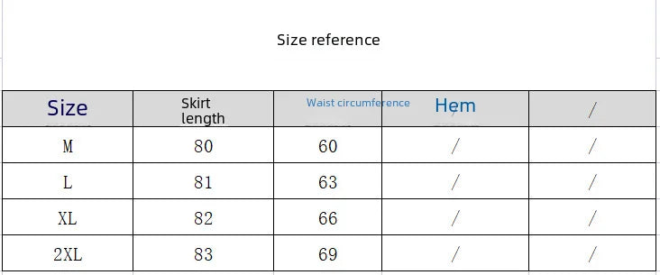 Slim Cotton Leaf Edge Double Layer Half Skirt Loose Waist.