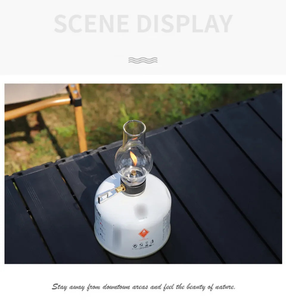 Portable Butane Gas Lamp for Camping,