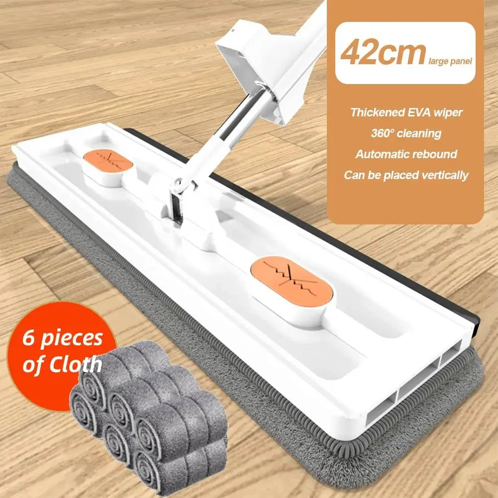 360°Rotating Flat Mop Self-contained Slide Floor.