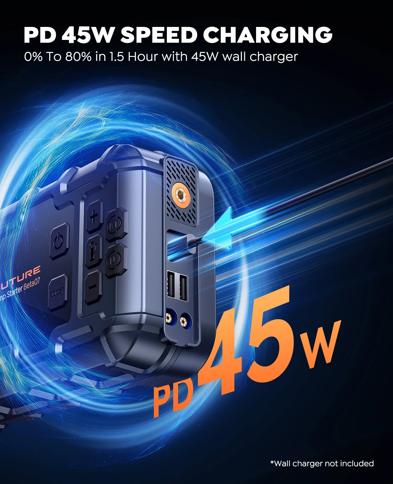 BUTURE 6000A Car Jump Starter Power Bank Portable 160PSI Air Pump Car Battery Emergency Boosters Starting Device Car Starter