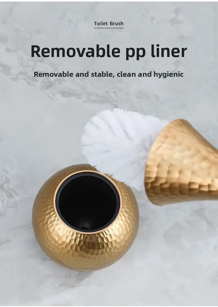 Premium Long Handle Toilet Brush with Holder.