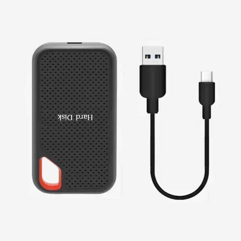 Mini External Hard Drive 2TB 4TB Large Capacity SSD 128TB Hard Drive USB 3.2  For Laptop/MAC/PC