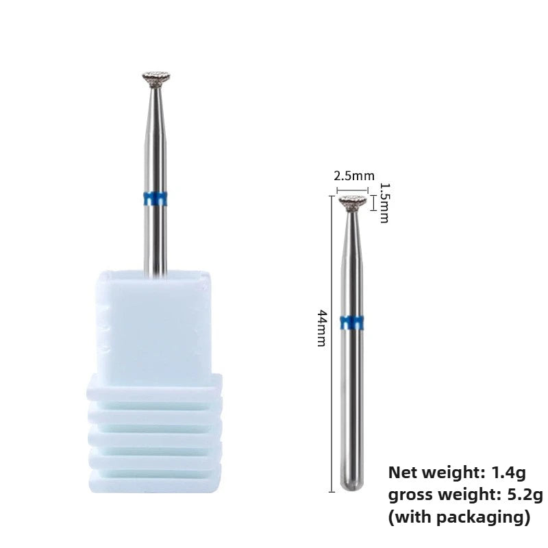 Portable ManicureTool Flying Saucer Disc Grinding Head  Grinder Cuticle Cutter ArtToolsNailPolishing Bits Nail Drill Accessories