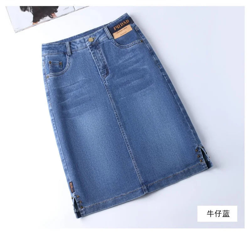 Women's Denim Skirts Spring Summer.